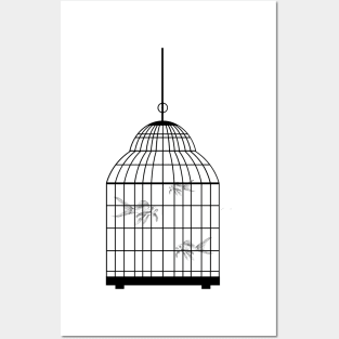 koi in cage Posters and Art